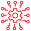 Industrial Internet of Things (IIoT) icons depicting different industrial applications and technologies