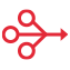 Industrial Internet of Things (IIoT) icons featuring different smart technology and industrial equipment elements