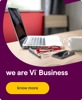 Vi Business Banner About Us section