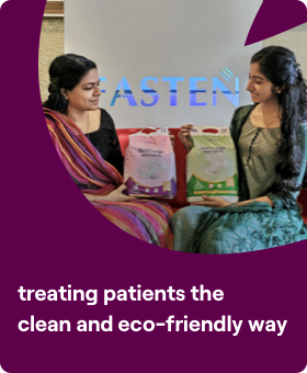 Treating patients the clean and eco-friendly way