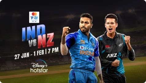 India vs New Zealand on Hotstar