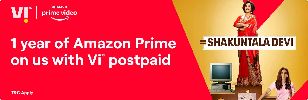 Amazon Prime Membership Offer Free Amazon Prime Subscription With Postpaid For 1 Year