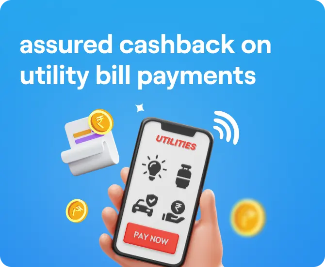 Cashback Offers on Utility Bill Payments