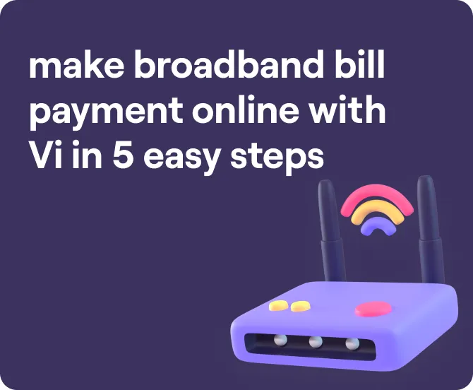 Broadband Bill Payment Online