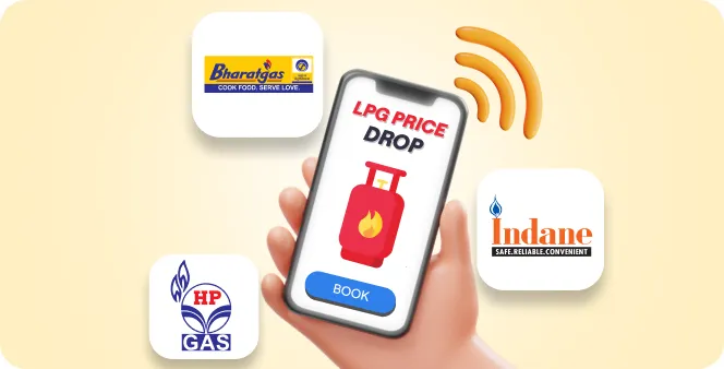 Online Gas Booking & Payment: LPG Cylinder Payments with Vi