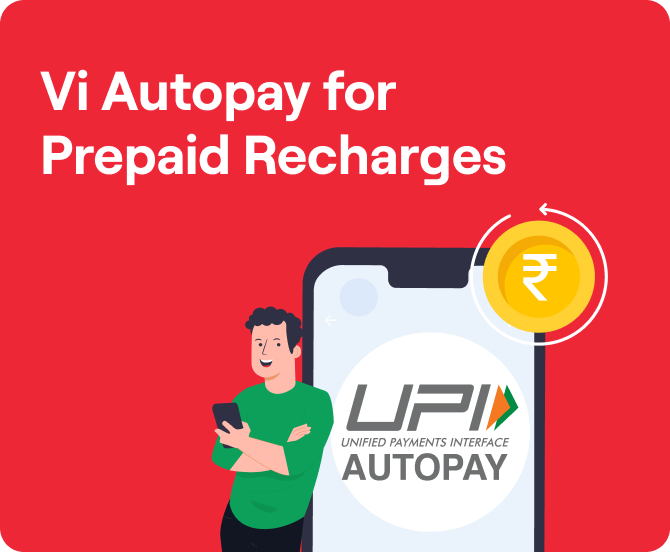 Vi Autopay for Prepaid Recharges