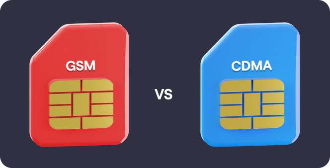 Difference Between GSM and CDMA