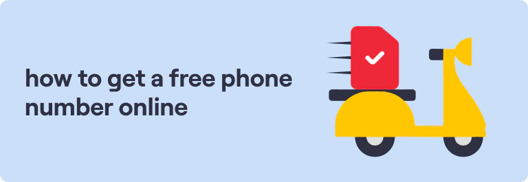 make a phone number online free
