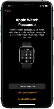 eSIM Activation for Apple Watch Cellular Step 2