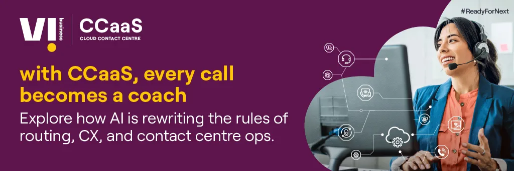 Call Routing and CCaaS Automation Efficiency with AI, powered by Vi Business