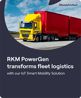 RKM PowerGen transforms fleet logistics with Vi IoT Smart Mobility Solutions
