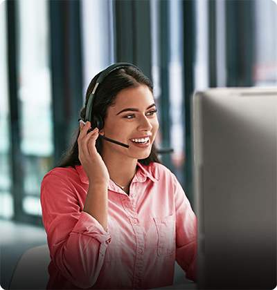 IVR solution connects to Agents