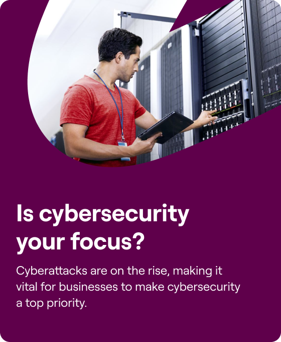 Is cybersecurity your focus