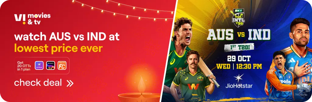 India Vs Australia on ViMTV