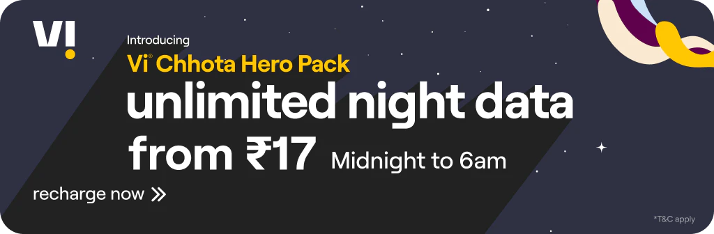 Unlimited Night Data Packs