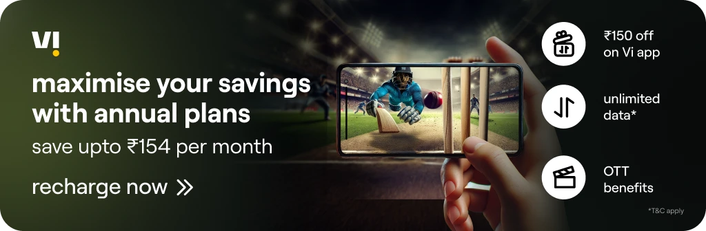 Annual pack offer
