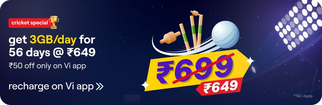 Cricket Special Offer