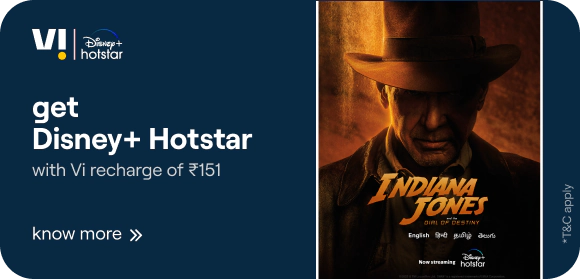 Indian Jones on Disney+Hotstar