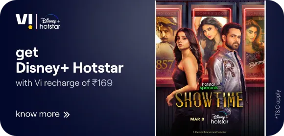 Show Time on Disney+Hotstar