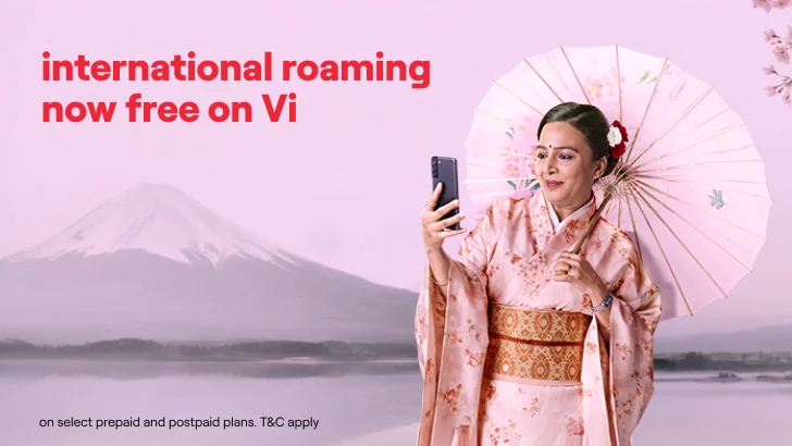 Travel Abroad with Select Vi Max Postpaid & Prepaid and Enjoy Free International Roaming Across 170+ Countries