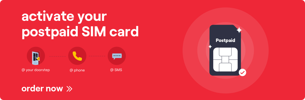 How to activate your Postpaid SIM