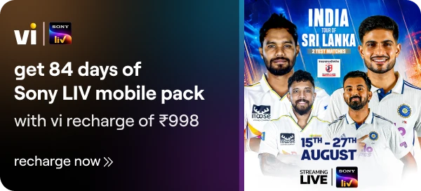 get 84 days of Sony LIV mobile pack