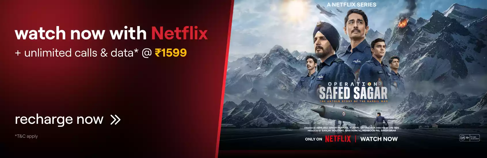 watch safed sagar now on Netflix