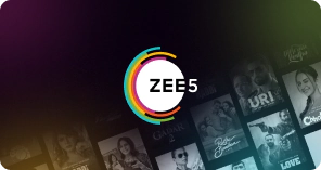 Upto 13% extra off on Zee5 (over & above the platform offers)