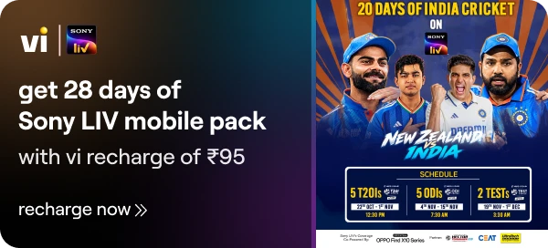 get 84 days of Sony LIV mobile pack
