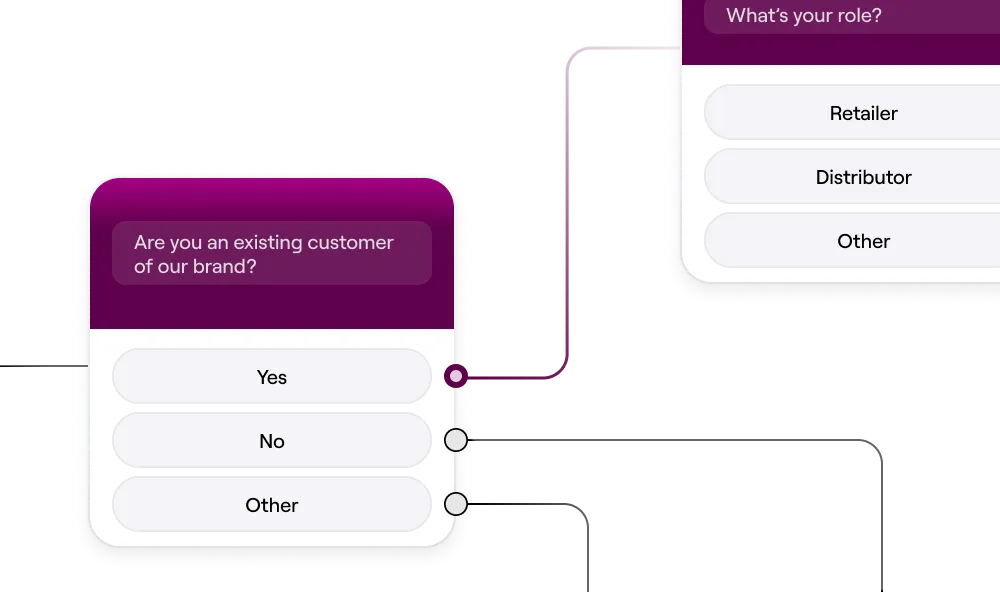 Broadcast & automated templates